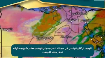 اليوم: ارتفاع قياسي في درجات الحرارة والرطوبة وأمطار شبورة كثيفة تحذر منها الأرصاد